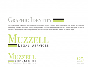 Muzzell Legal Services Brand Guide