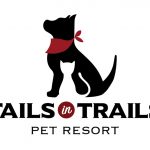 Tails in Trails Pet Resort Logo Design